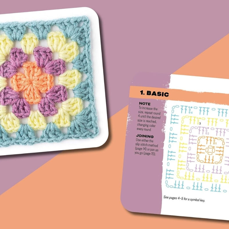 ✨50 Granny Square Card Deck