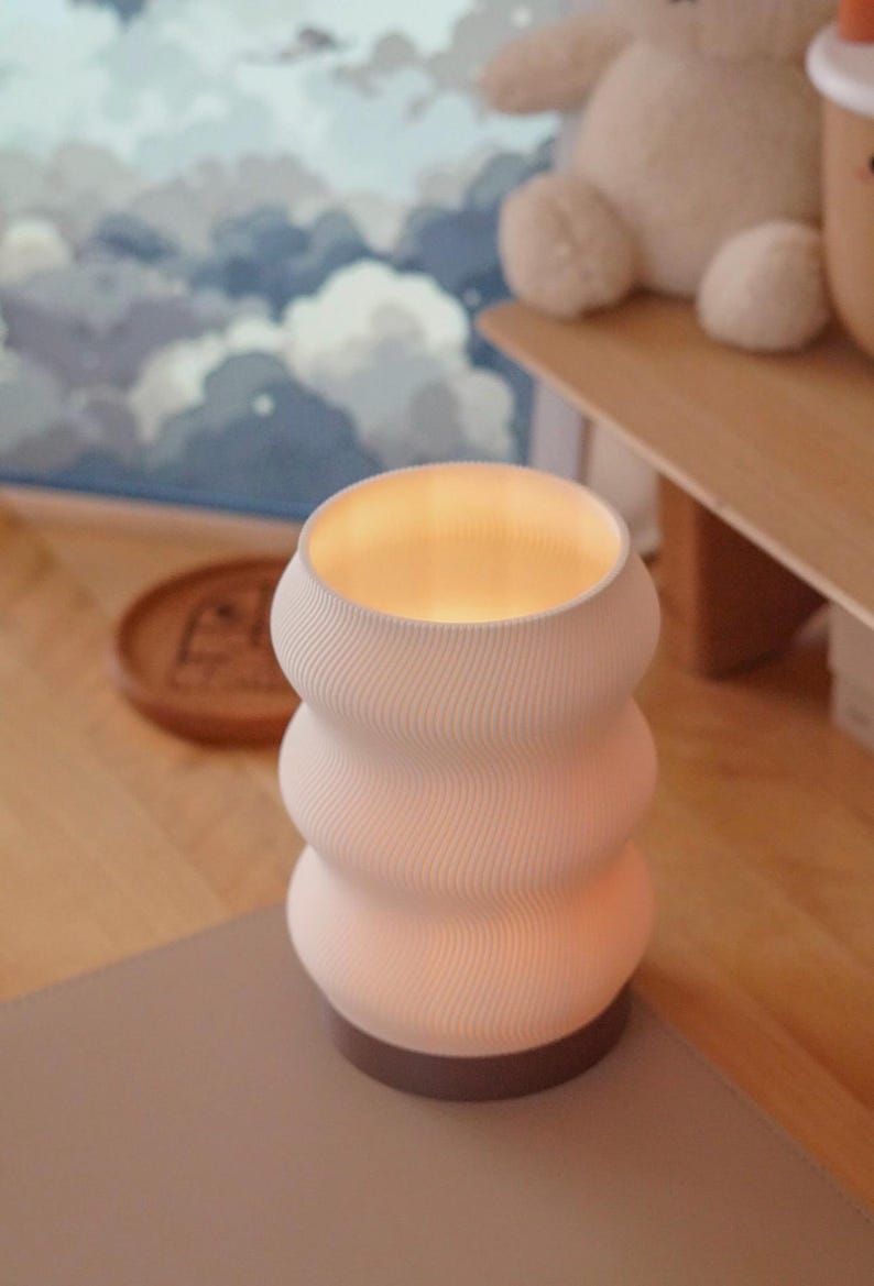 🎖️Cozy Table Lamp - Bedside Light - The Wave Lamp