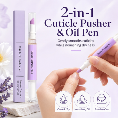 ✨2-in-1 Cuticle Pusher & Oil Pen