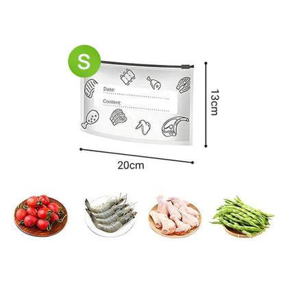 🎖️Reusable and Resealable Aluminum Storage Bag 🥢🌍