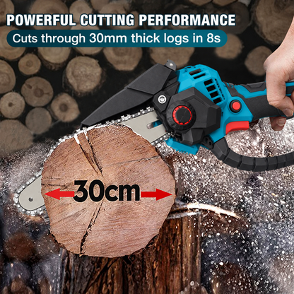 🔥6-Tommers Battery-Powered Mini Chain Saw With Battery - Free Shipping