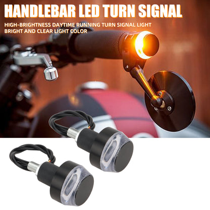🎖️2pcs Motorcycle LED Handle Light Bar End Indicator for Car Turn Signal