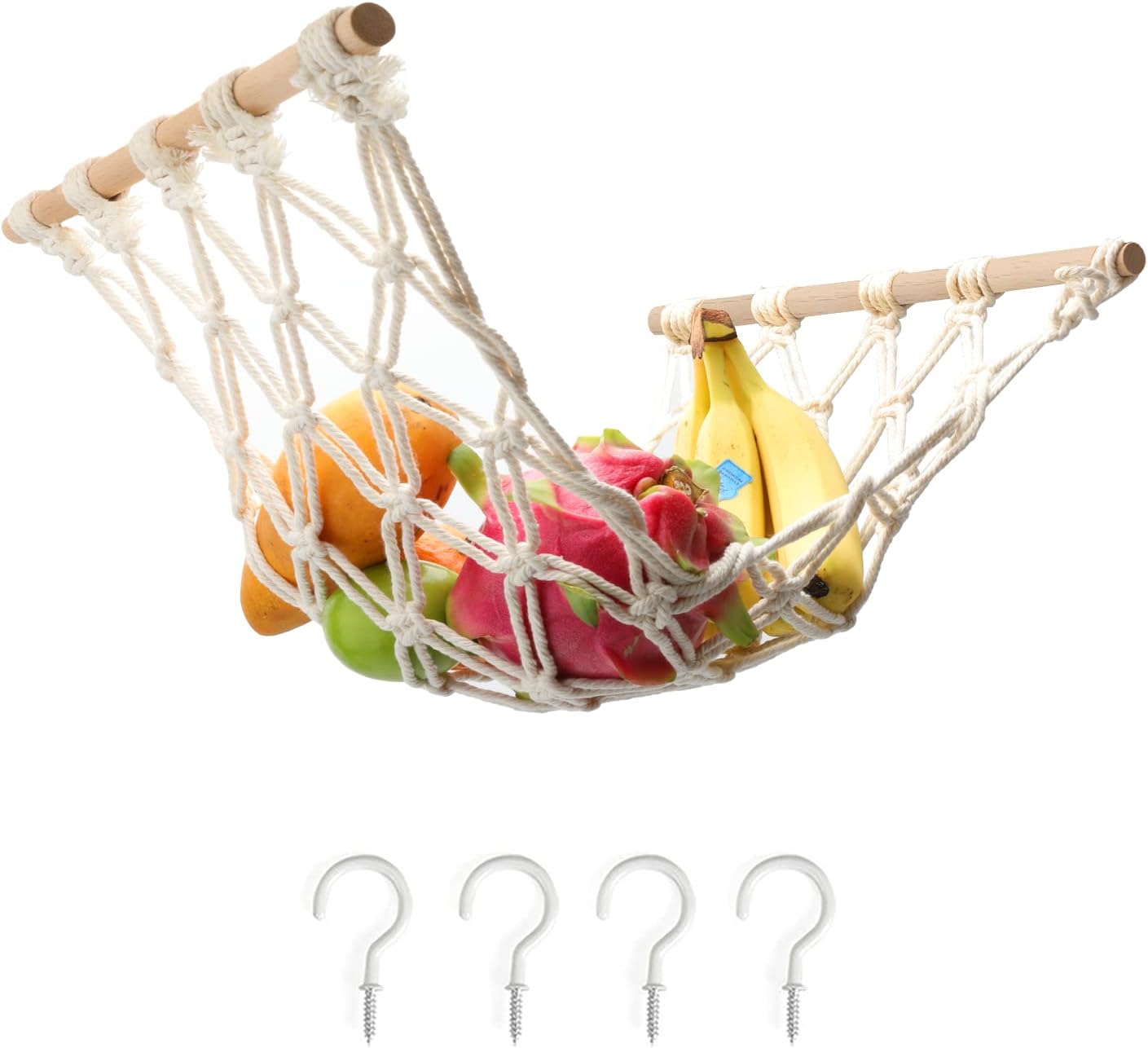 🎖️Hanging Fruit Hammock with Hooks