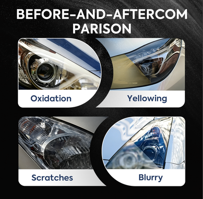🔥Headlight Restoration Polish – Removes Oxidation, Yellowing & Restores Headlight Clarity