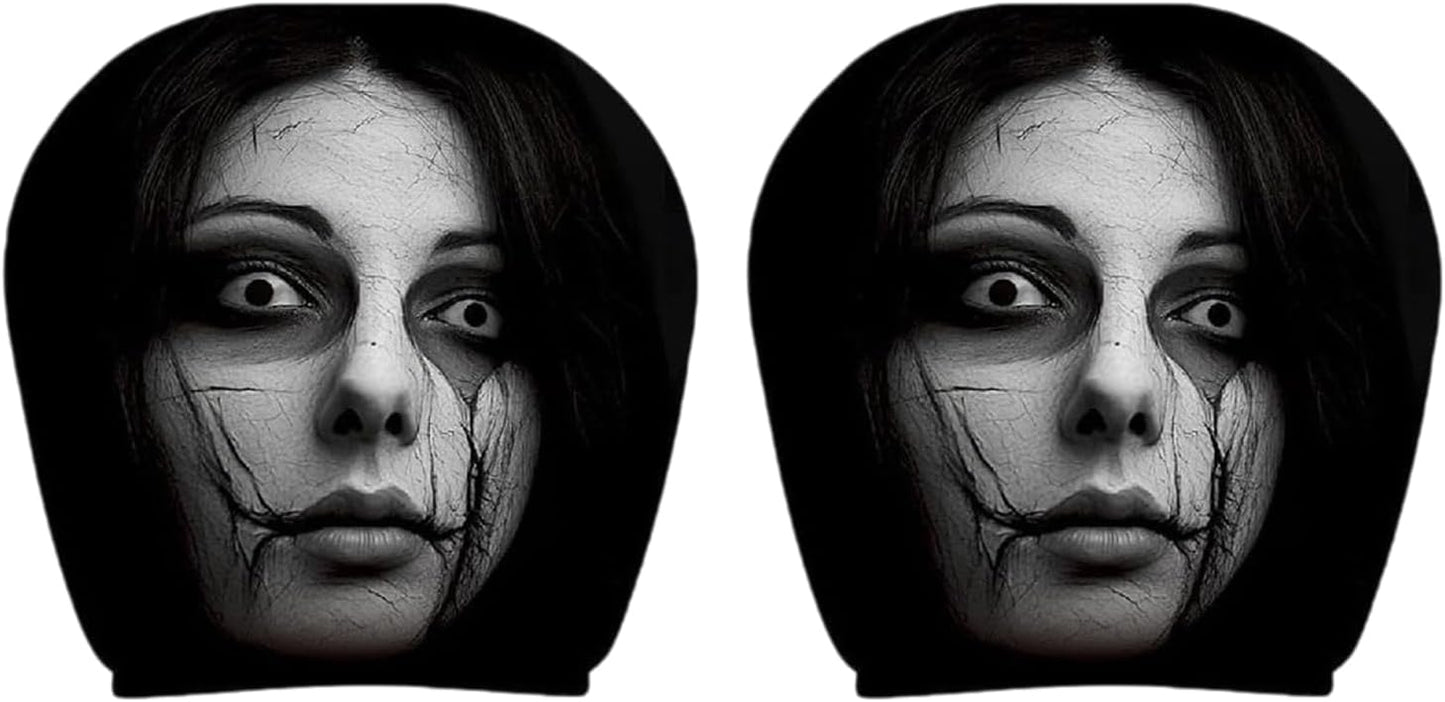 🎖️2026 Ghost Face Headrest Covers | 2Pcs