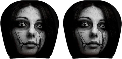 🎖️2026 Ghost Face Headrest Covers | 2Pcs