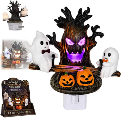 🎖️Animated Seesaw Ghost Plug in LED Night Light