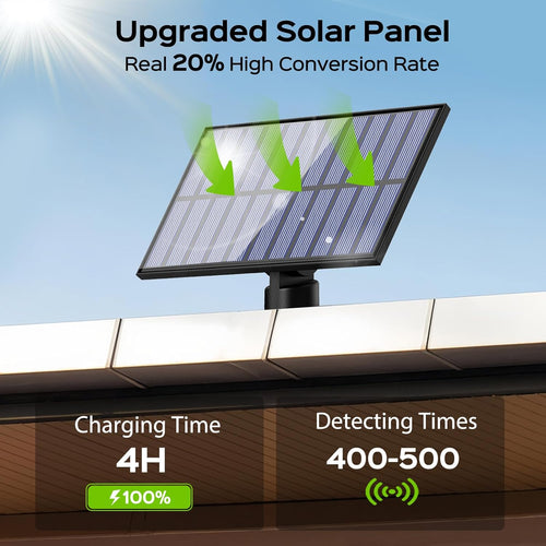 🎖️Split Solar Lights Outdoor, 261 Led With Remote