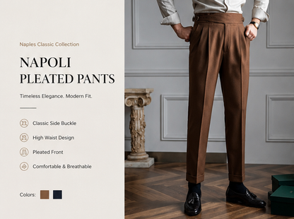 ✨NAPOLI PLEATED TROUSERS