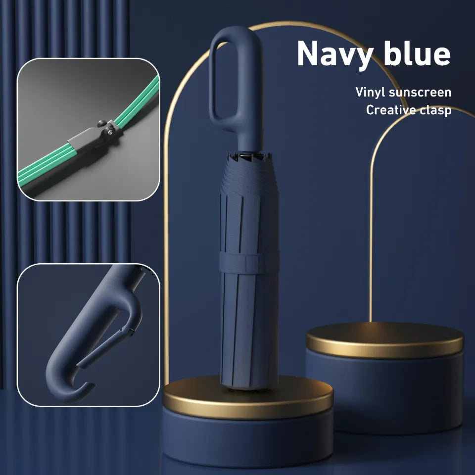 portable-automatic-folding-umbrella-windproof-waterproof-with-loop-buckle-3586