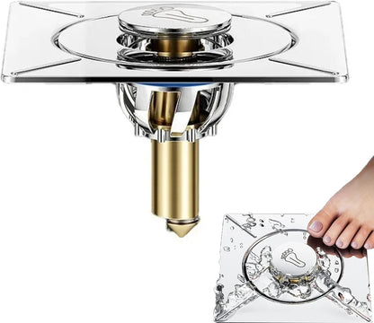 🎖️Bathroom Drain Stopper - Floor Odor Prevention Square Drain