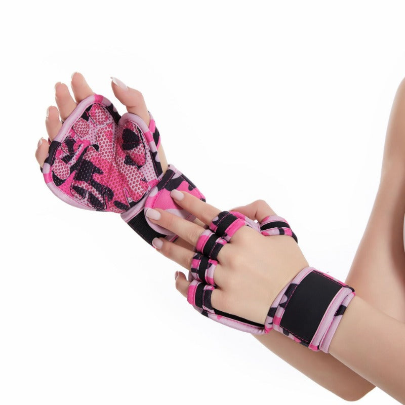 🎖️Men Women Half Finger Fitness Gloves