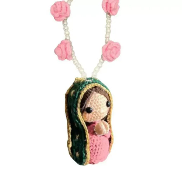 ✨Handmade Knitted Doll,Mary hanging ornament🔥