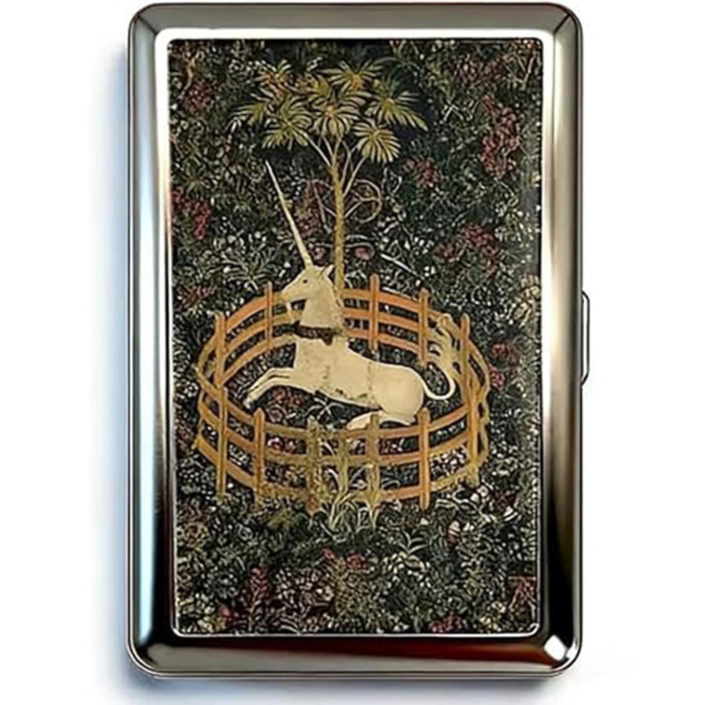 ✨🖤 Vintage Metal RFID Wallet Card Holder – Slim Credit Card Case for Women & Men 💳🔒