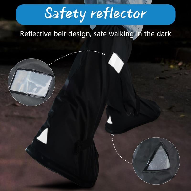 🔥Waterproof Rain Boot Shoe Cover Non-Slip Waterproof Boot Covers for Snow & Rain