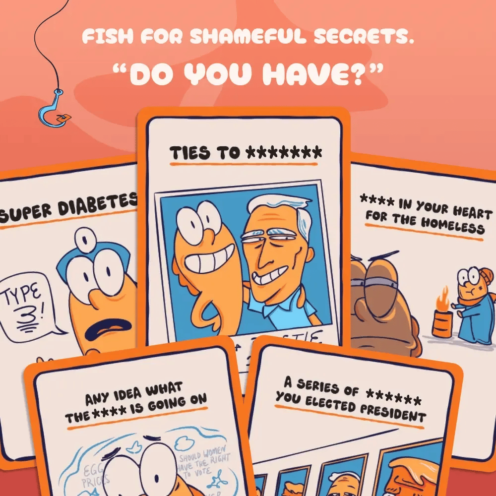 ✨😂Go F***  Yourself America! – The Grown Up Go Fish Card Game