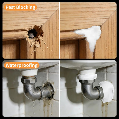 🔥10Pcs Professional Sealant Clay - Anti-Insect Wall Hole Filler Mud