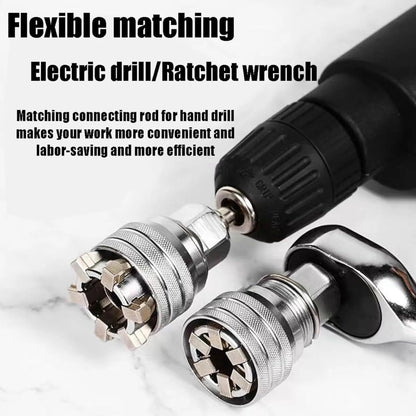 ✨Multi-function Universal Socket Wrench Tool