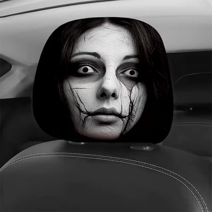 🎖️2026 Ghost Face Headrest Covers | 2Pcs