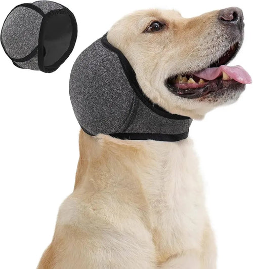 ✨🐶 Dog Calming Hoodie Ear Wraps for Dogs, Waterproof Dogs Swim Cap