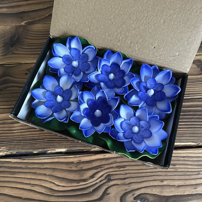 🔥Water Floating Lotus Flower Led Candle(6 of pack)