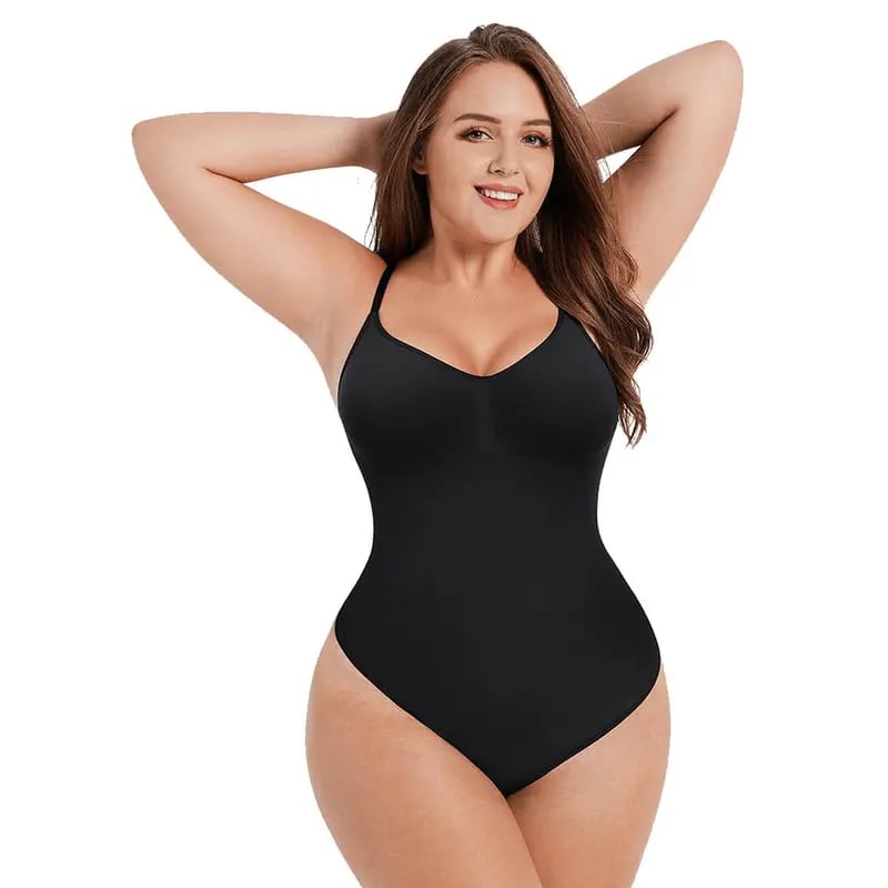 🔥Seamless Covered Bust Jumpsuit Thong Bodysuit Fit Womenswear