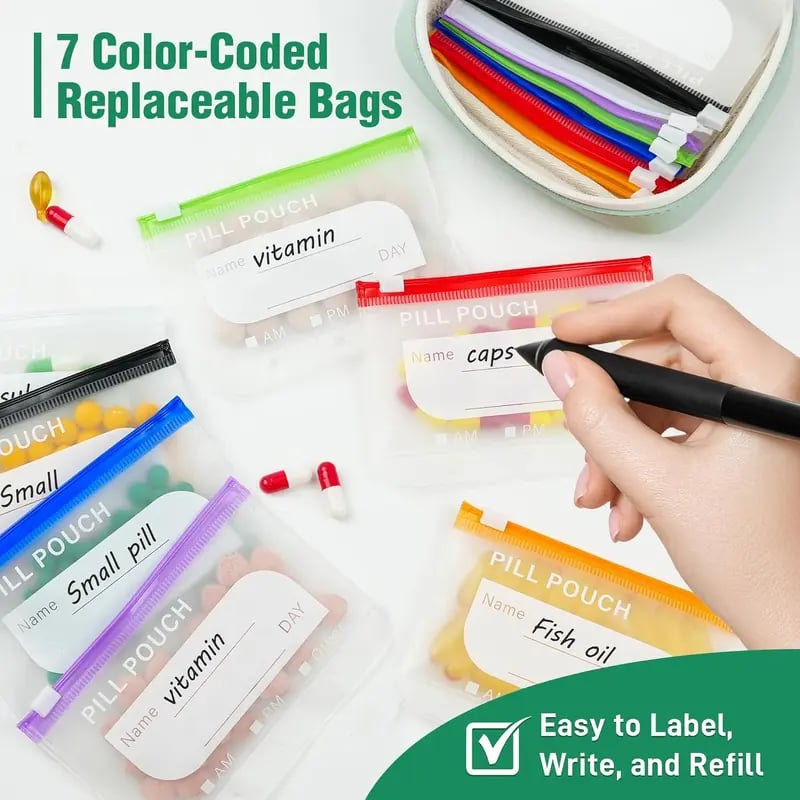 a8-waterproof-pill-pouch-set-7-to-14-days-of-meds-vitaminswaterproof-crush-resistant-shell-448