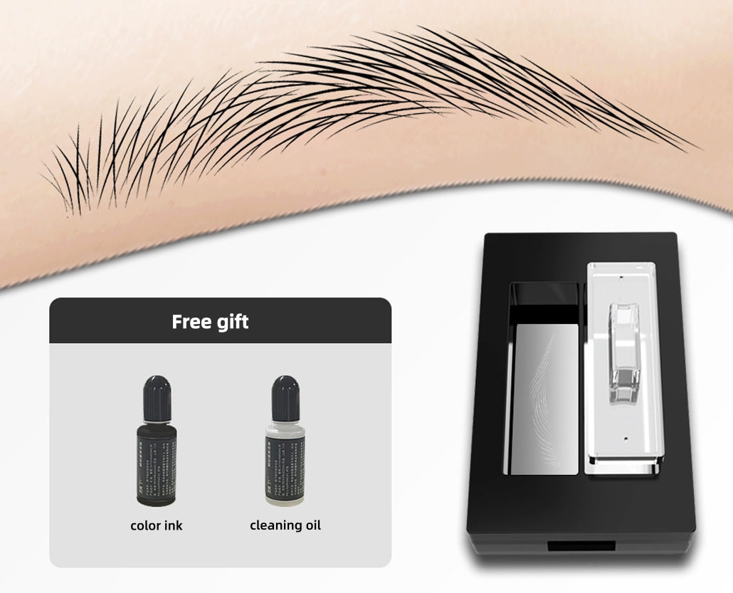 🔥Waterproof Microblading Effect Eyebrow Stamp Kit
