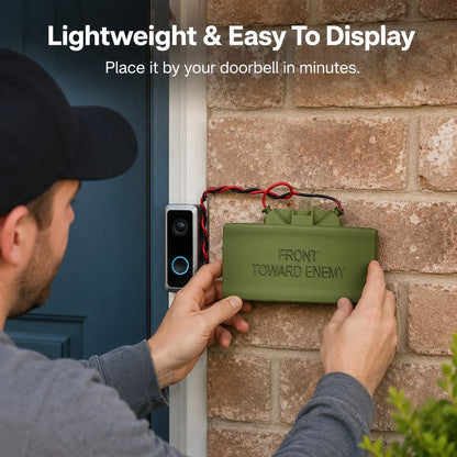 ✨Ring Cam Claymore Landmine Doorbell Sign