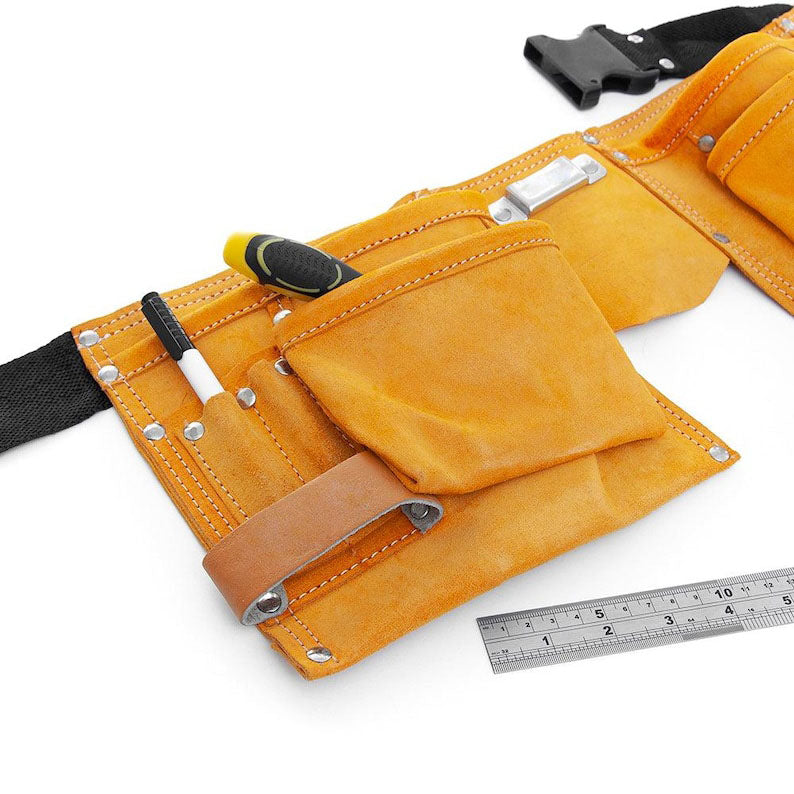 🎖️Personalised Pocket Leather Tool Belt