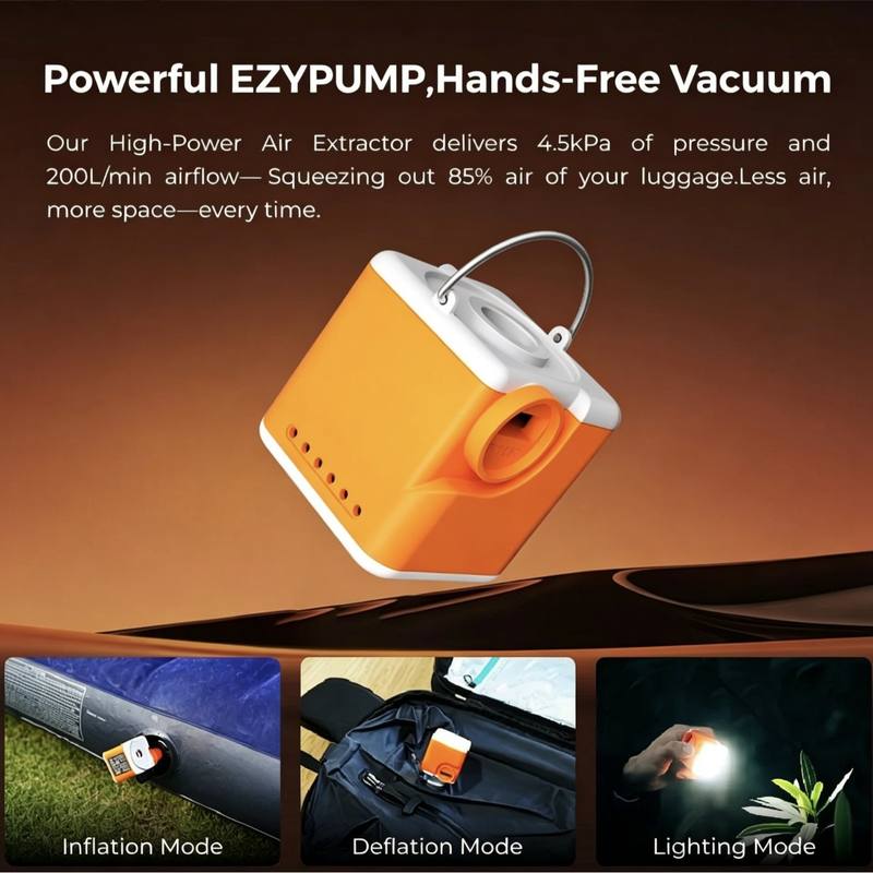 🎖️Portable Air Pump for Inflatables,Vacuum Storage Bags