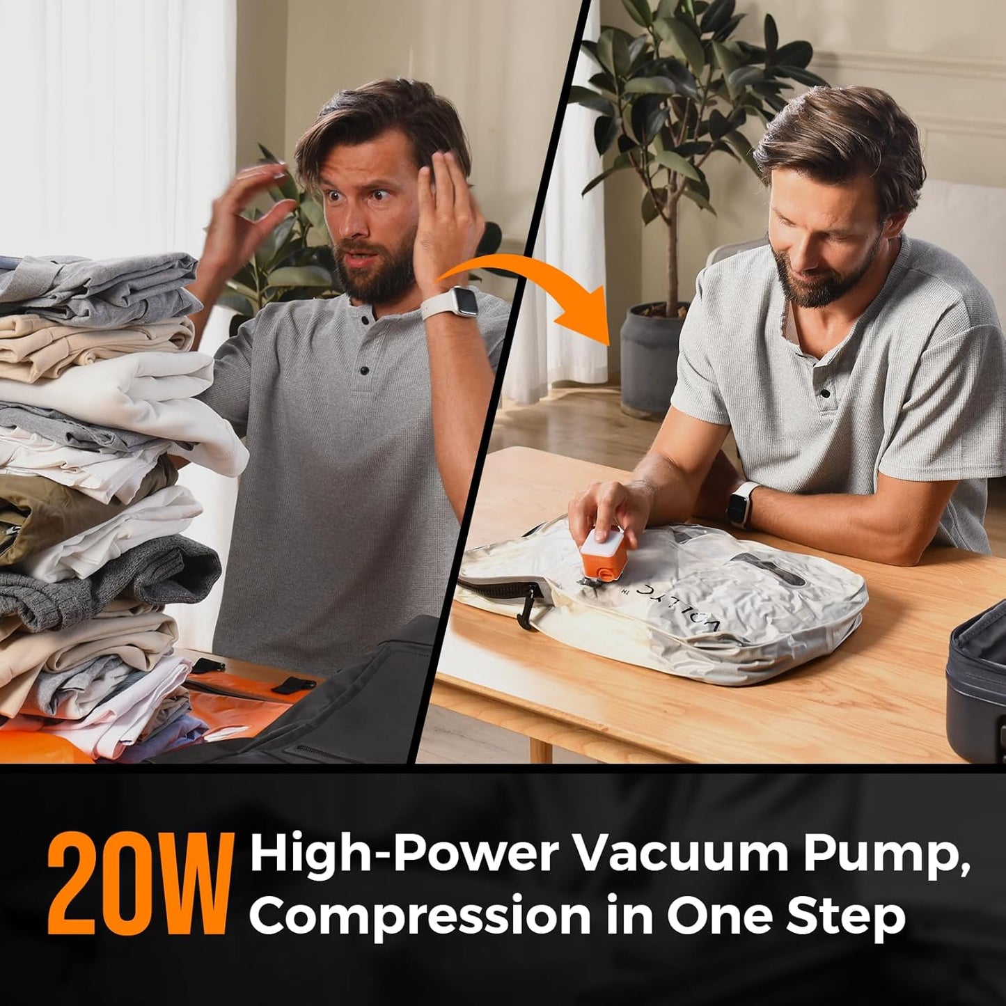 🎖️Portable Air Pump for Inflatables,Vacuum Storage Bags