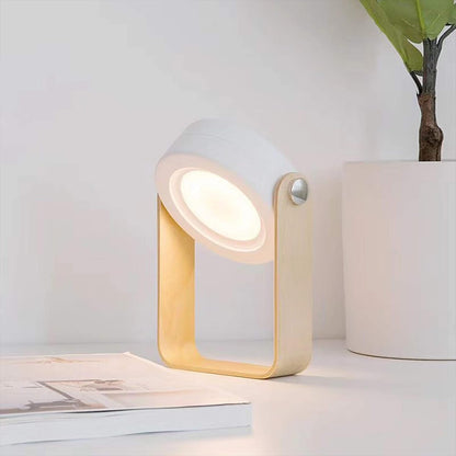 🎖️Night Light Wooden Book Folding Lamp Desk Table Home Décor