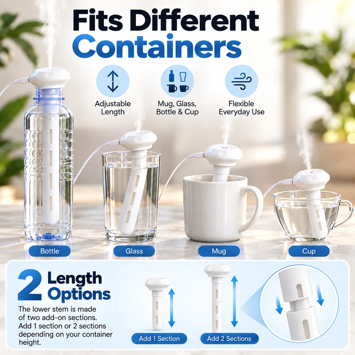 🎁Portable Mini USB Humidifier – Compact Cool Mist for Home & Travel