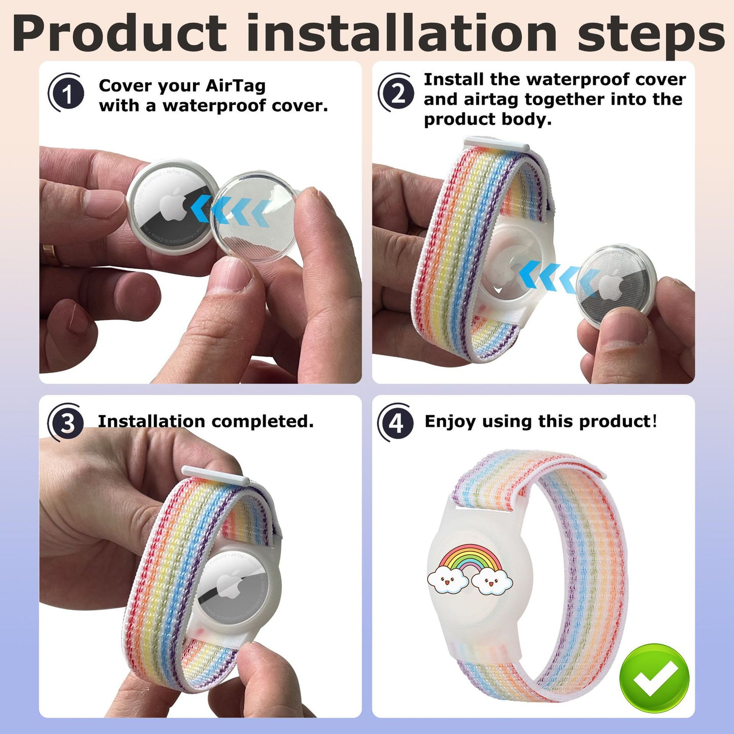 ✨ Kids Bluetooth Tracker Wristband