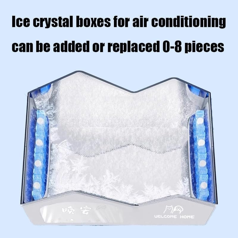 🔥Pet Air Conditioned house(Free ice bag 10+ water absorbent cotton bag*2+ cold-proof pad*1]