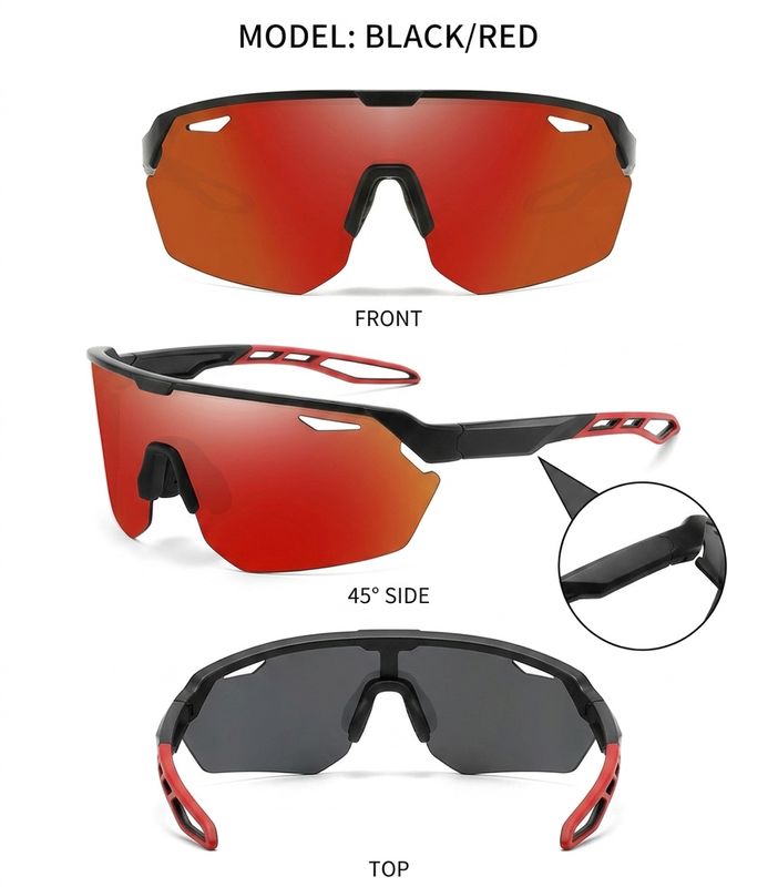 🎖️Polarized Cycling Sunglasses UV400 Sports Eyewear for Men Women