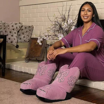 🔥CloudWalker: The Ultimate House Slipper Boot - One Size Fits All
