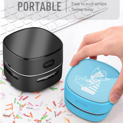 🎖️Mini Desktop Vacuum Cleaner for Table Dust