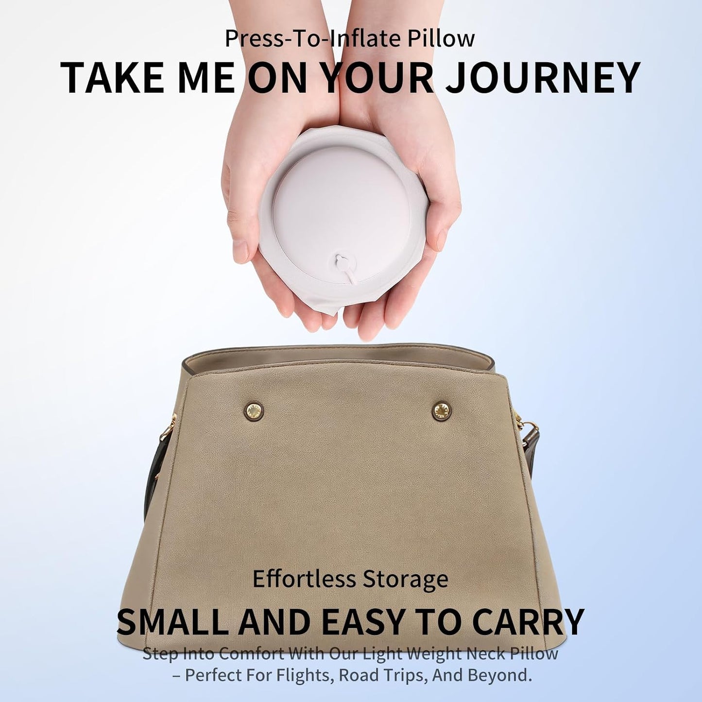 🎖️Inflatable Travel Neck Pillow