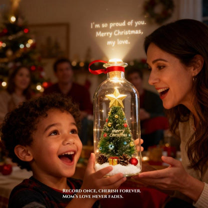🎖️Limited Time 50% Off🎄 8" Recordable Christmas Tree Message In A Bottle