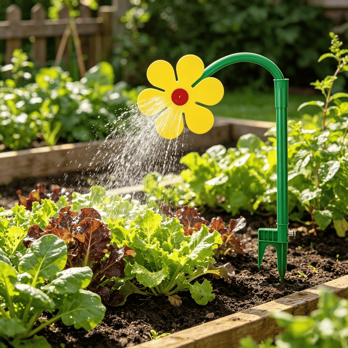 ✨ Crazy Daisy Sprinkler – Funny Dancing Flower Water Sprinkler for Kids, Dogs & Garden Fun 🌼