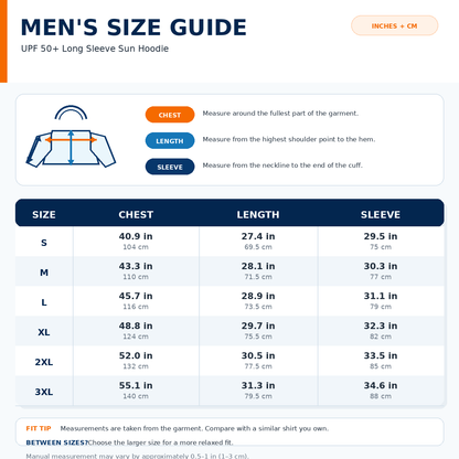 🔥Men's UPF 50+ Sun Shirt, UV Protection Hoodie --BUY 2 FREE SHIPPING