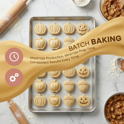 🔥3Pcs Set Classic Mini Hand Pie Molds, Pocket Pie Press, Dough Pocket Pie Presser Molds