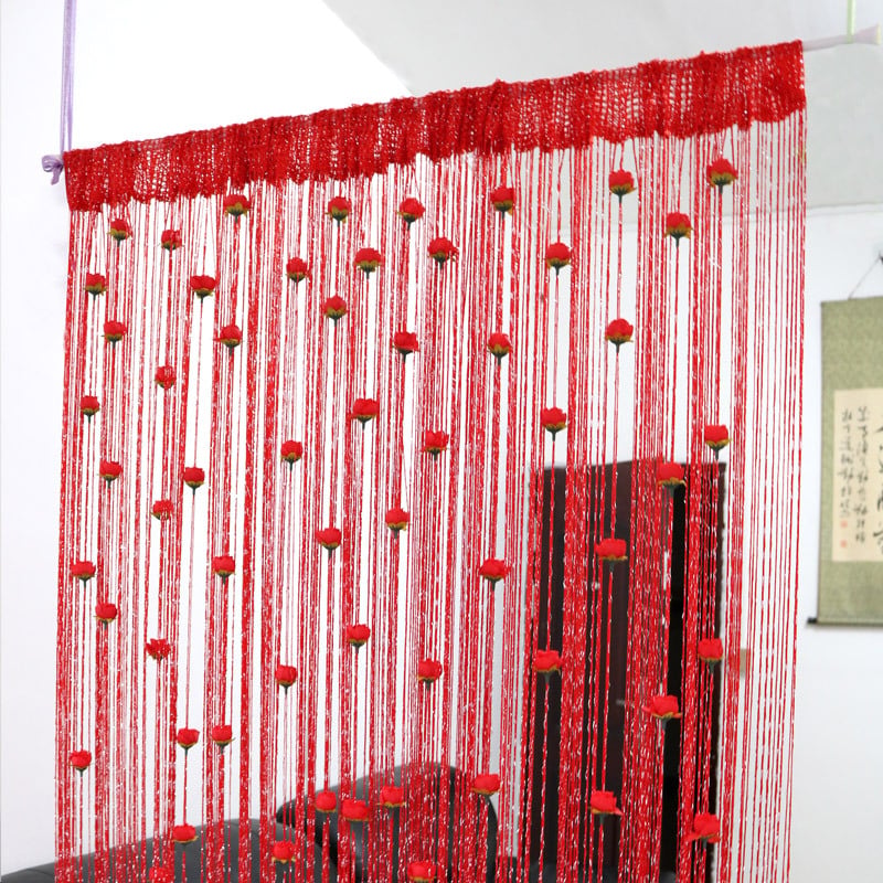🎖️🏆Flash Sale 🔥 Rose Thread Door String Curtain