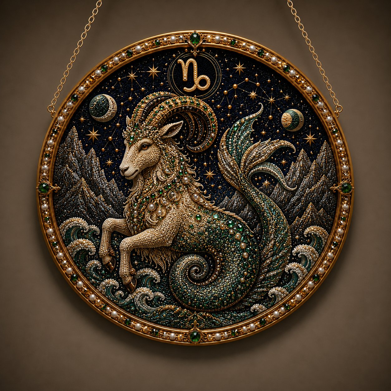✨Last Day 49% OFF - DIY 12 Zodiac Signs Pearl Art Kit ♈🌙