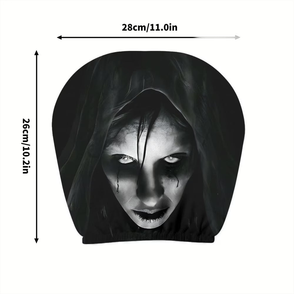 🎖️2026 Ghost Face Headrest Covers | 2Pcs
