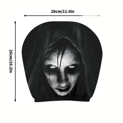 🎖️2026 Ghost Face Headrest Covers | 2Pcs