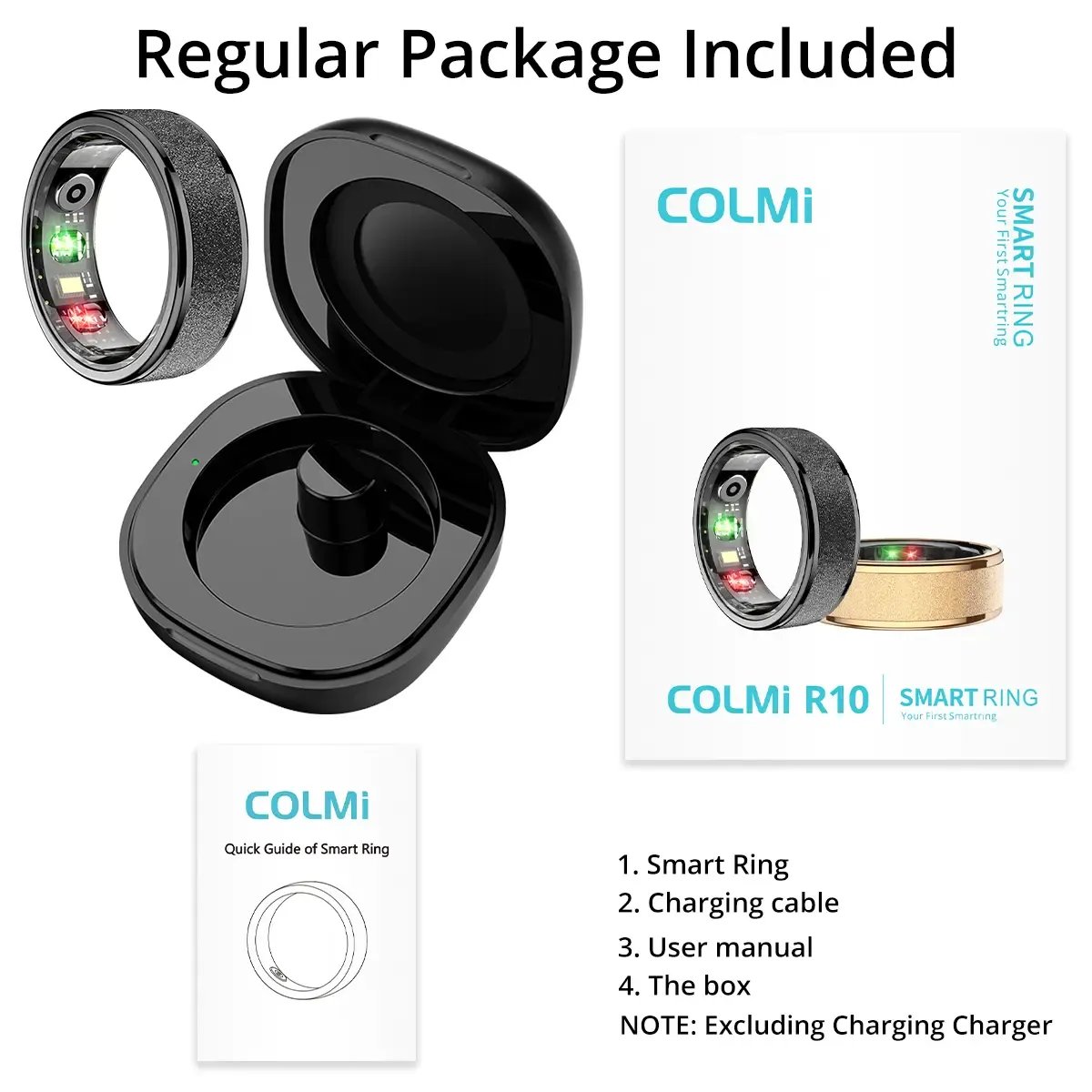 ✨💍 Smart Ring 5ATM Waterproof  – Women & Couples Wearable Fitness Smart Ring with App Tracking | Stylish Tech Gift for Him & Her