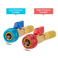 🔥Red+Blue (high pressure coupler+low Pressure coupler)
